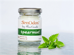 SenOdos เทียนหอม อโรม่า Spearmint Scented Soy Candle Scented 45 g. - กลิ่นสเปียร์มินต์แท้