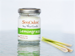 SenOdos เทียนหอม อโรม่า Lemongrass Scented Soy Candle Aroma 45 g. - กลิ่นตะไคร้แท้