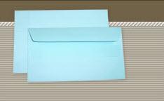 ซองสี กระดาษแบงค์ฟ้า (95 x 147 มม.) 70 แกรม