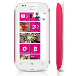 โทรศัพท์มือถือ Nokia Lumia 710 (สีขาว)