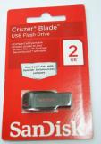 แฟลชไดร์ฟ 2GB SanDisk Cruzer Blade USB