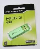 แฟลชไดร์ฟ 4GB HELIOS 101 USB Green Color