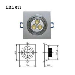 ไฟดาวน์ไลท์ AC 100-230V 50/60Hz (LDL 011)